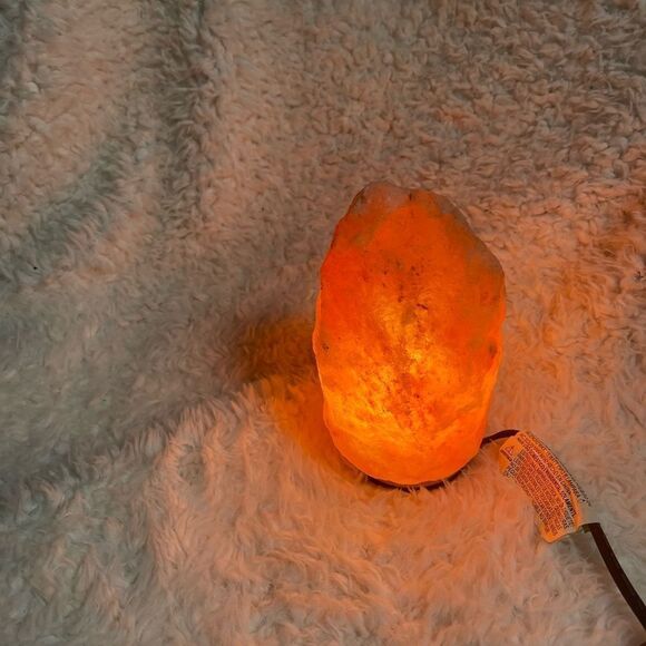 Table Lamp Salt Crystal Lighting Ambiance Home Art Deco . - Picture 8 of 15